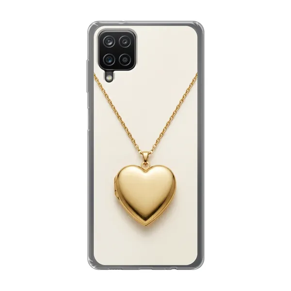 Gold Heart Locket case
