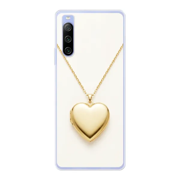 Gold Heart Locket case