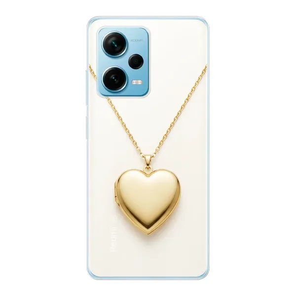 Gold Heart Locket case