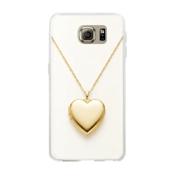 Gold Heart Locket case