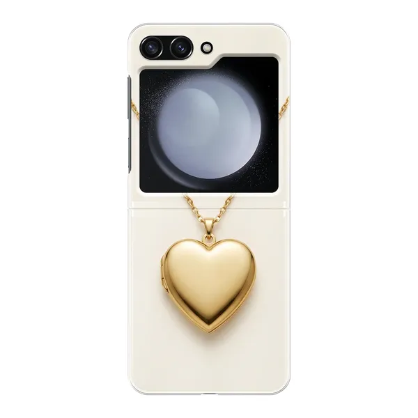 Gold Heart Locket case