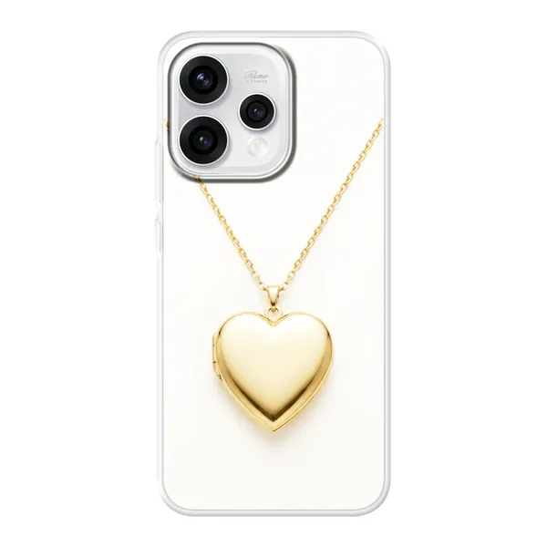 Gold Heart Locket case
