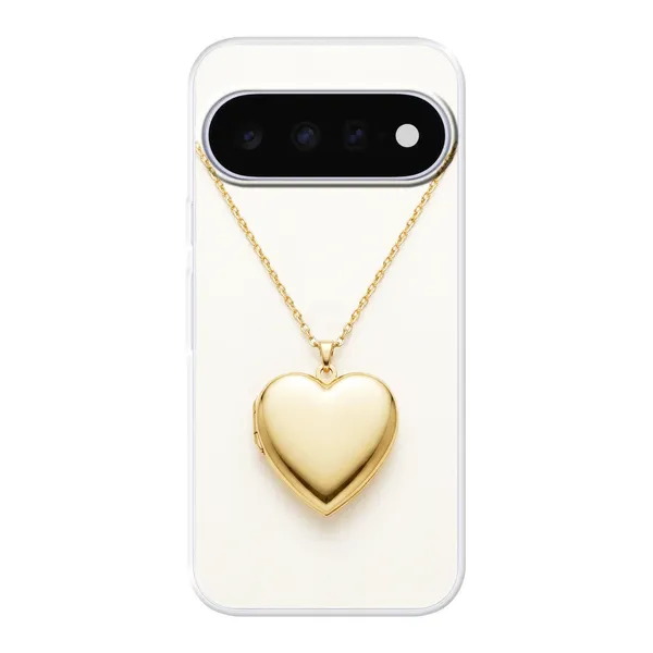 Gold Heart Locket case