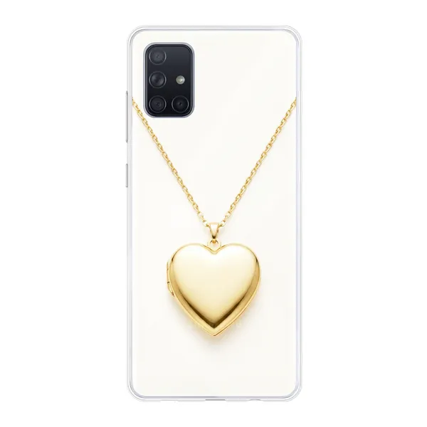 Gold Heart Locket case
