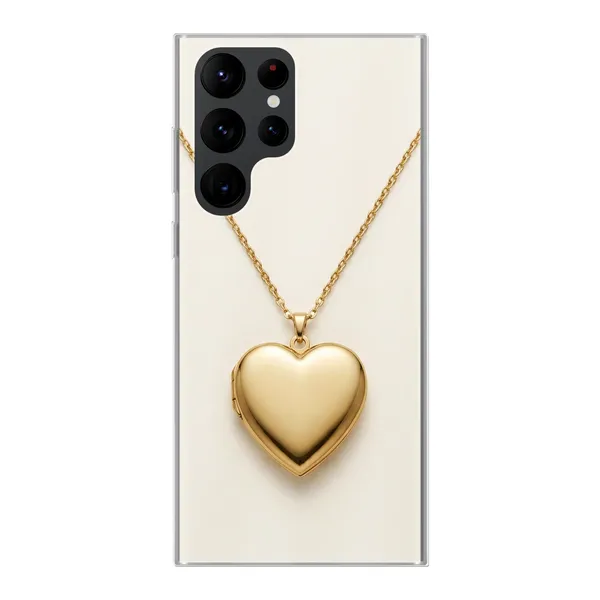 Gold Heart Locket case