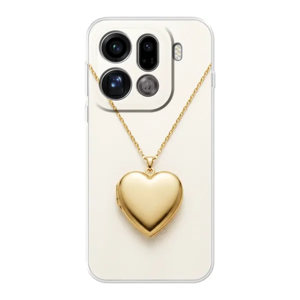 Gold Heart Locket case