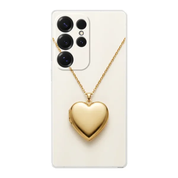 Gold Heart Locket case
