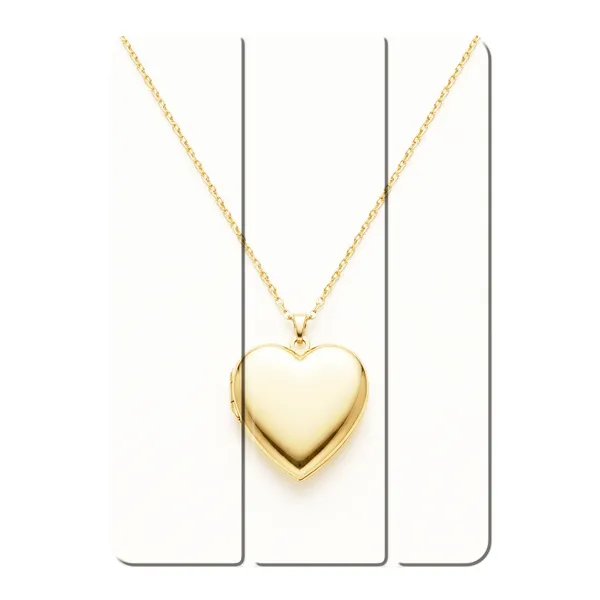 Gold Heart Locket case