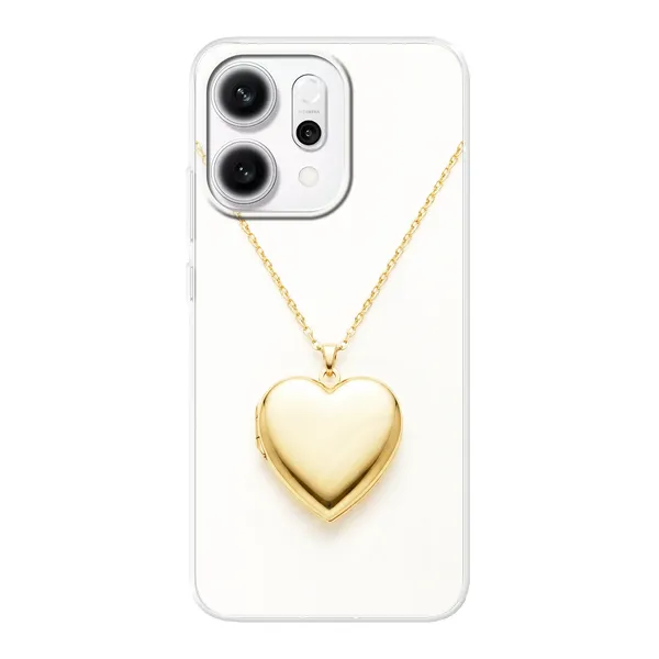 Gold Heart Locket case