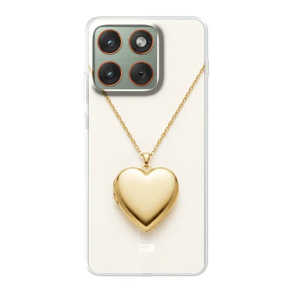 Gold Heart Locket case