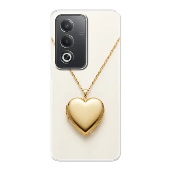 Gold Heart Locket case