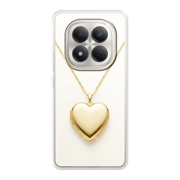 Gold Heart Locket case