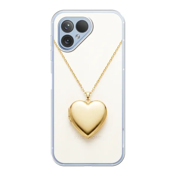 Gold Heart Locket case
