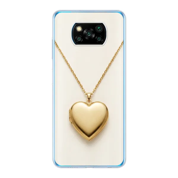 Gold Heart Locket case