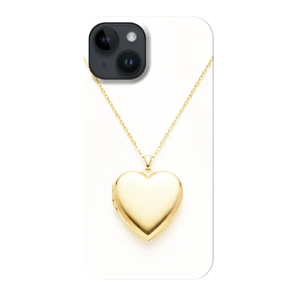 Gold Heart Locket Design case
