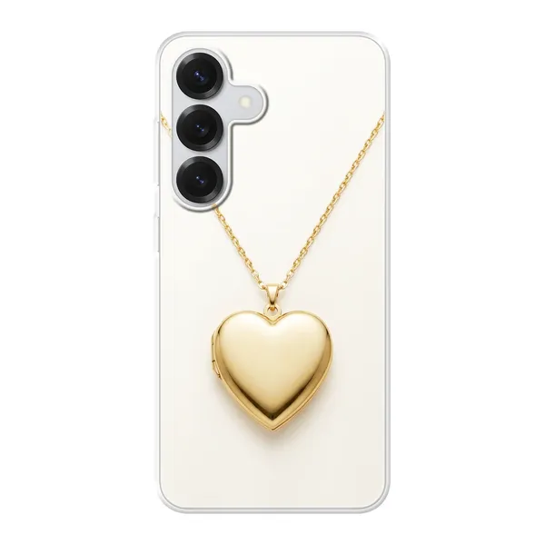 Gold Heart Locket case