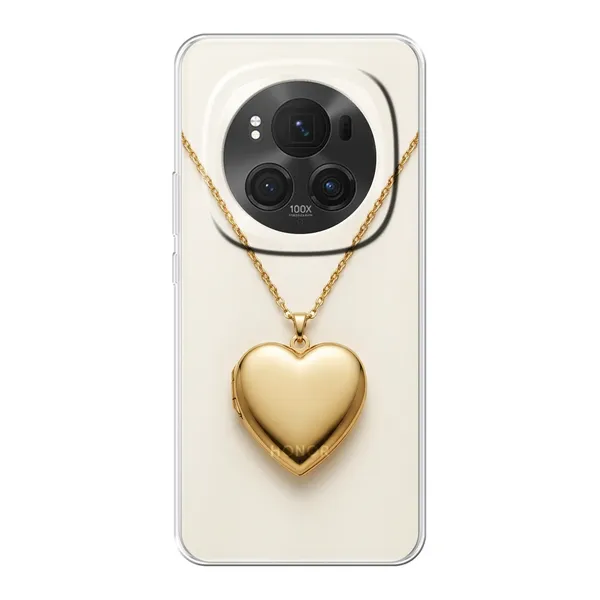 Gold Heart Locket case