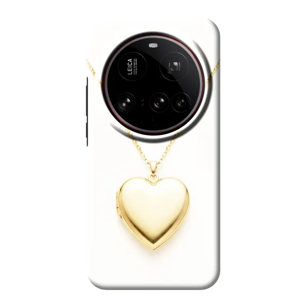 Gold Heart Locket case