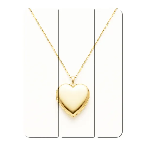Gold Heart Locket case