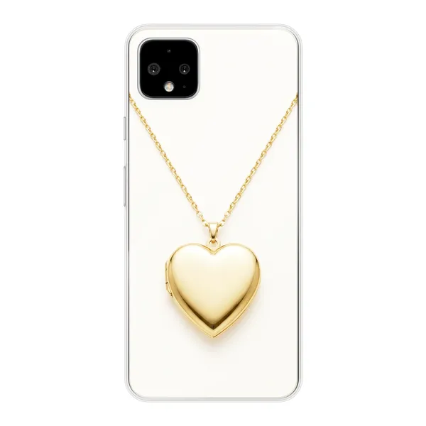 Gold Heart Locket case