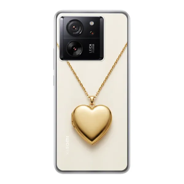 Gold Heart Locket case