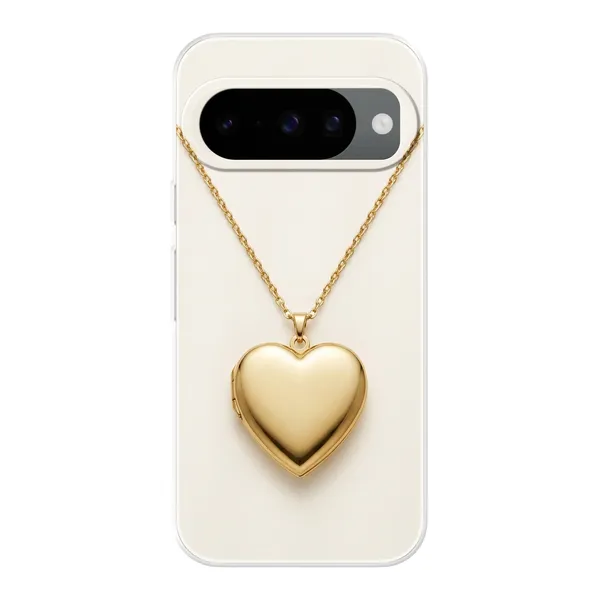 Gold Heart Locket case
