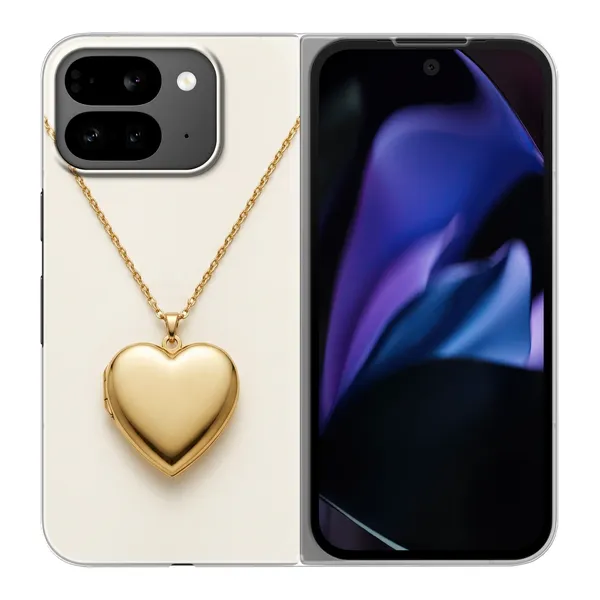 Gold Heart Locket case