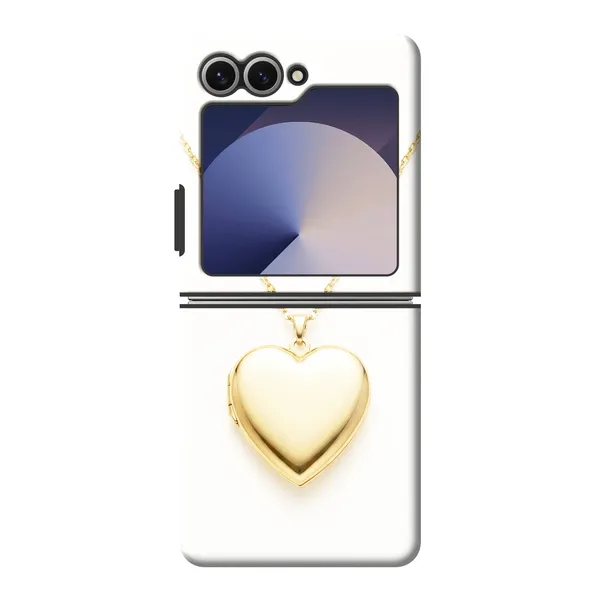 Gold Heart Locket case