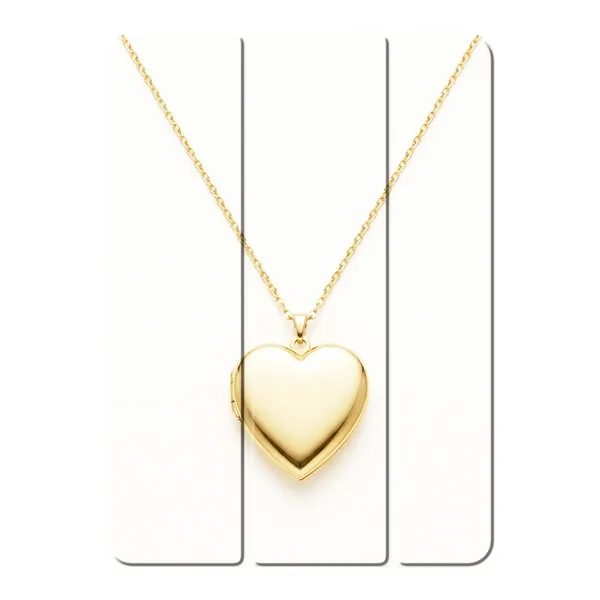 Gold Heart Locket case