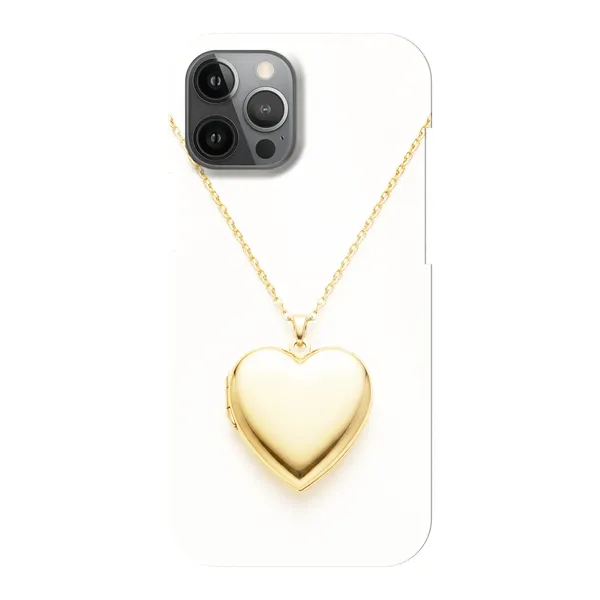 Gold Heart Locket Design case