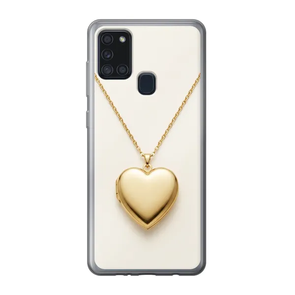 Gold Heart Locket case