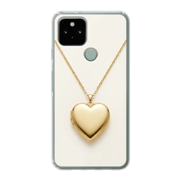 Gold Heart Locket case