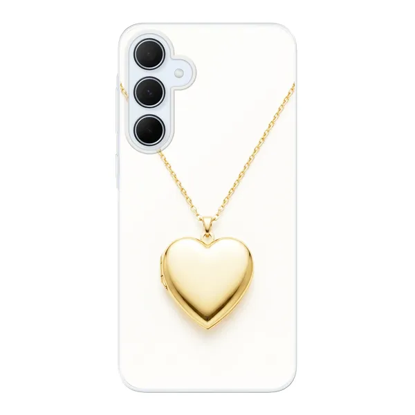 Gold Heart Locket case