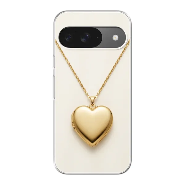 Gold Heart Locket case