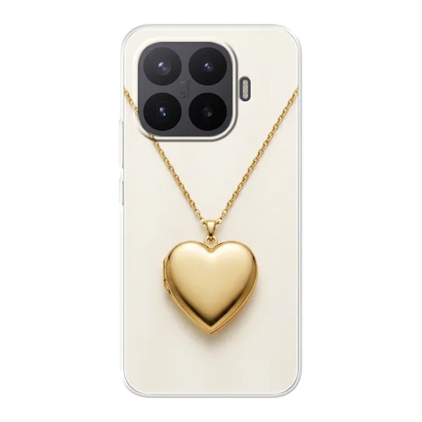 Gold Heart Locket case