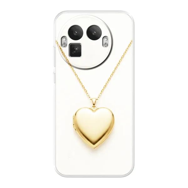 Gold Heart Locket case