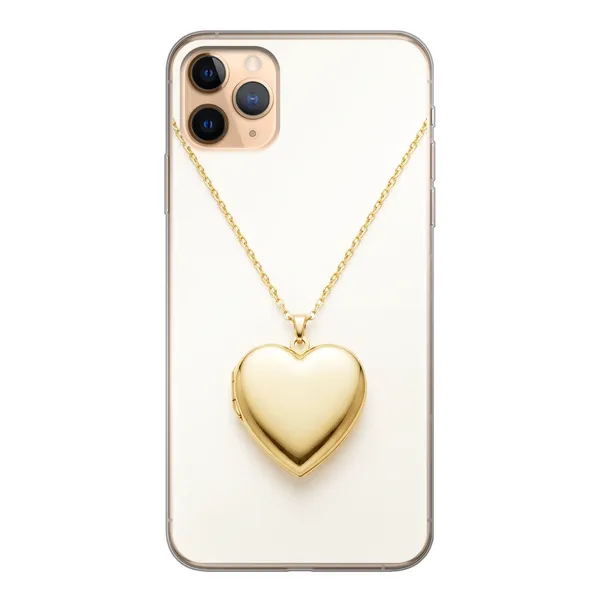 Gold Heart Locket case