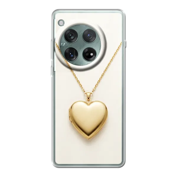 Gold Heart Locket case