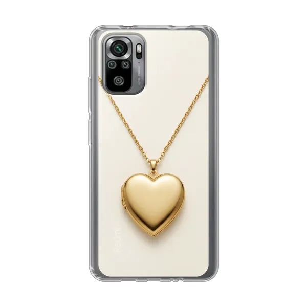 Gold Heart Locket case