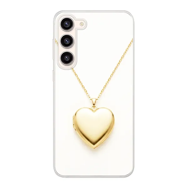 Gold Heart Locket case