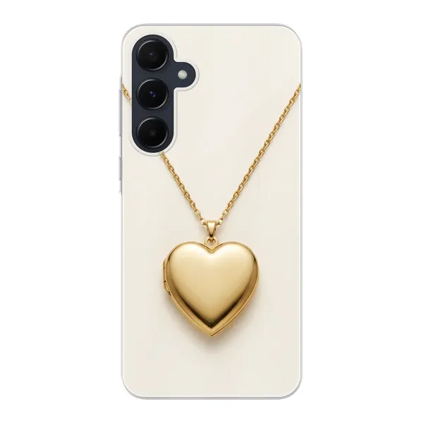 Gold Heart Locket case