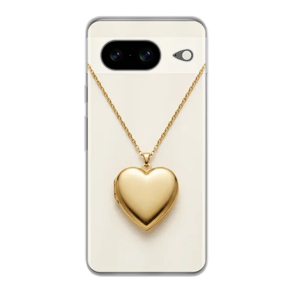 Gold Heart Locket case