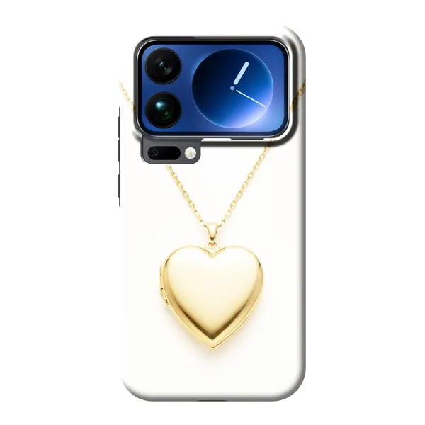 Gold Heart Locket case