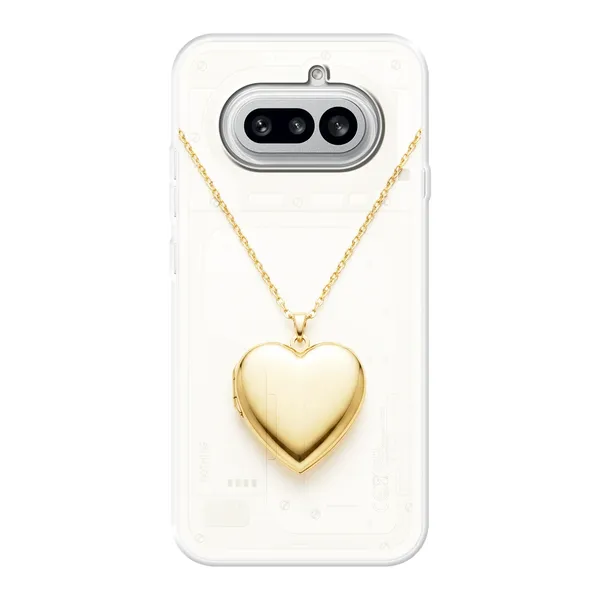 Gold Heart Locket case