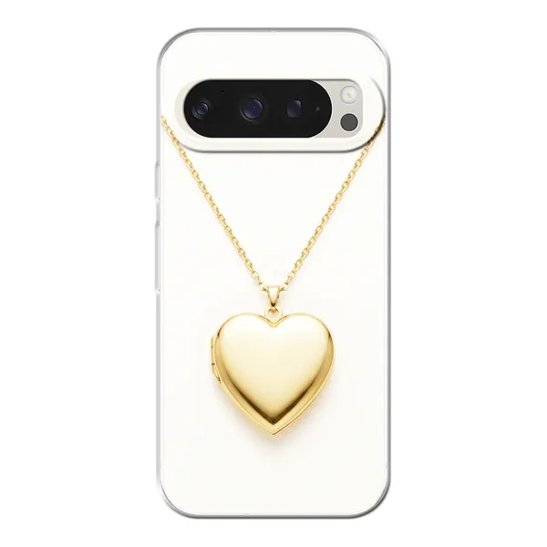 Gold Heart Locket case