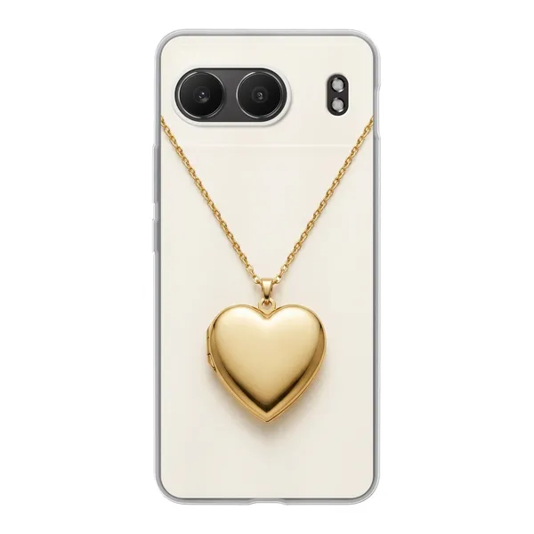Gold Heart Locket case