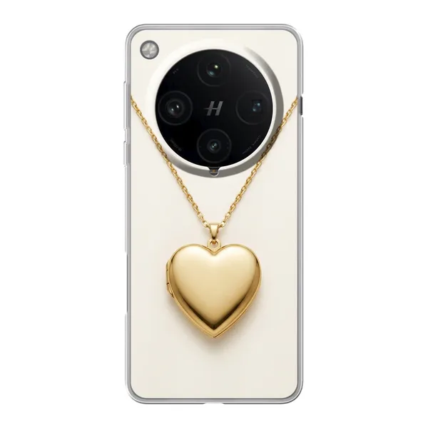 Gold Heart Locket case