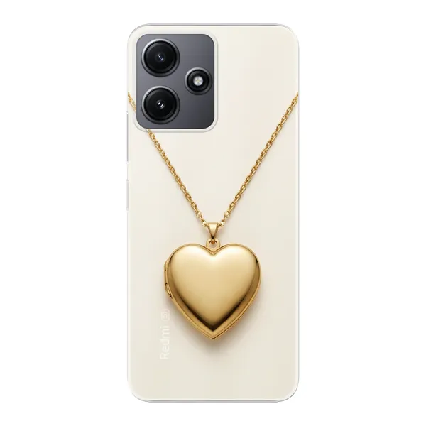 Gold Heart Locket case
