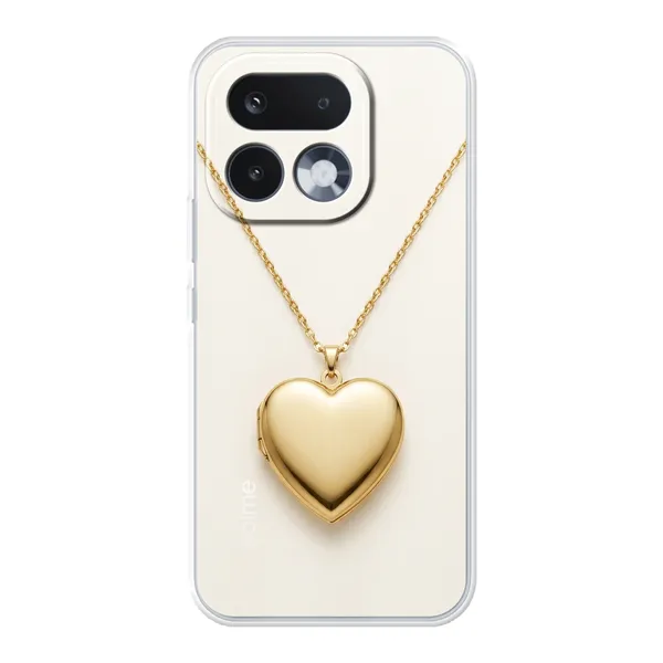 Gold Heart Locket case