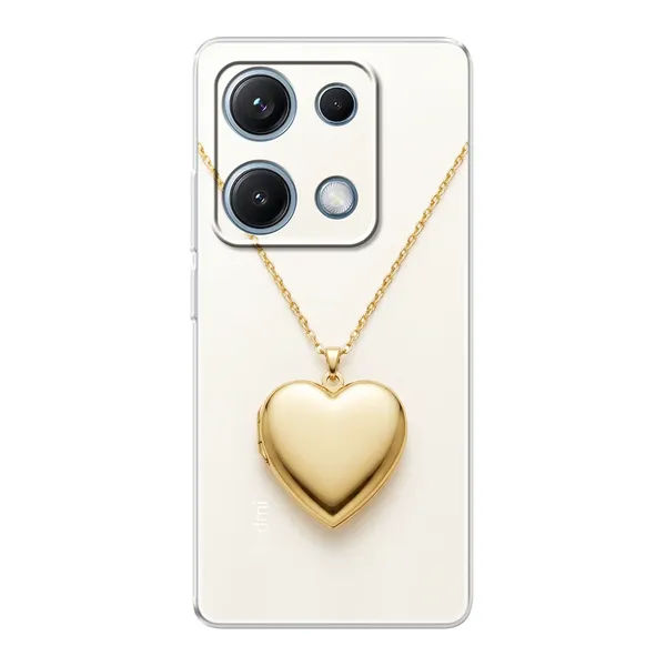 Gold Heart Locket case